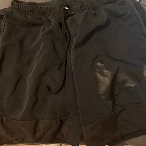 Black Nike shorts